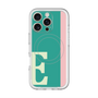 スリムプロテクションプレミアムケース with MagSafe［ オリジナル - initial color line - E green ］