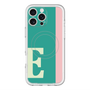 スリムプロテクションプレミアムケース with MagSafe［ オリジナル - initial color line - E green ］