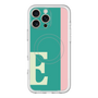 スリムプロテクションプレミアムケース with MagSafe［ オリジナル - initial color line - E green ］