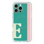 スリムプロテクションプレミアムケース with MagSafe［ オリジナル - initial color line - E green ］