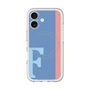 スリムプロテクションプレミアムケース with MagSafe［ オリジナル - initial color line - F blue ］