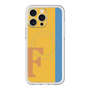 スリムプロテクションプレミアムケース with MagSafe［ オリジナル - initial color line - F orange ］