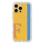 スリムプロテクションプレミアムケース with MagSafe［ オリジナル - initial color line - F orange ］