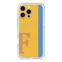 スリムプロテクションプレミアムケース with MagSafe［ オリジナル - initial color line - F orange ］