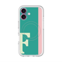 スリムプロテクションプレミアムケース with MagSafe［ オリジナル - initial color line - F green ］