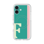 スリムプロテクションプレミアムケース with MagSafe［ オリジナル - initial color line - F green ］
