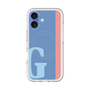 スリムプロテクションプレミアムケース with MagSafe［ オリジナル - initial color line - G blue ］