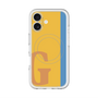 スリムプロテクションプレミアムケース with MagSafe［ オリジナル - initial color line - G orange ］