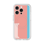 スリムプロテクションプレミアムケース with MagSafe［ オリジナル - initial color line - I pink ］
