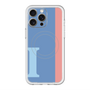 スリムプロテクションプレミアムケース with MagSafe［ オリジナル - initial color line - I blue ］