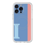 スリムプロテクションプレミアムケース with MagSafe［ オリジナル - initial color line - I blue ］