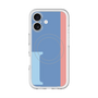 スリムプロテクションプレミアムケース with MagSafe［ オリジナル - initial color line - I blue ］