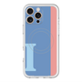 スリムプロテクションプレミアムケース with MagSafe［ オリジナル - initial color line - I blue ］