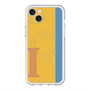 スリムプロテクションプレミアムケース with MagSafe［ オリジナル - initial color line - I orange ］