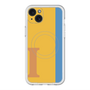 スリムプロテクションプレミアムケース with MagSafe［ オリジナル - initial color line - I orange ］