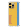 スリムプロテクションプレミアムケース with MagSafe［ オリジナル - initial color line - I orange ］