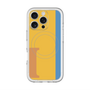 スリムプロテクションプレミアムケース with MagSafe［ オリジナル - initial color line - I orange ］