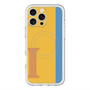スリムプロテクションプレミアムケース with MagSafe［ オリジナル - initial color line - I orange ］