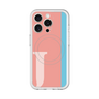 スリムプロテクションプレミアムケース with MagSafe［ オリジナル - initial color line - J pink ］