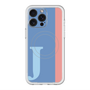 スリムプロテクションプレミアムケース with MagSafe［ オリジナル - initial color line - J blue ］