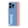 スリムプロテクションプレミアムケース with MagSafe［ オリジナル - initial color line - J blue ］
