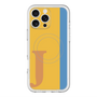 スリムプロテクションプレミアムケース with MagSafe［ オリジナル - initial color line - J orange ］
