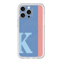 スリムプロテクションプレミアムケース with MagSafe［ オリジナル - initial color line - K blue ］