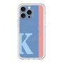 スリムプロテクションプレミアムケース with MagSafe［ オリジナル - initial color line - K blue ］