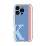 スリムプロテクションプレミアムケース with MagSafe［ オリジナル - initial color line - K blue ］