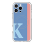 スリムプロテクションプレミアムケース with MagSafe［ オリジナル - initial color line - K blue ］