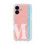 スリムプロテクションプレミアムケース with MagSafe［ オリジナル - initial color line - M pink ］