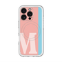 スリムプロテクションプレミアムケース with MagSafe［ オリジナル - initial color line - M pink ］