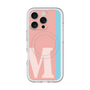 スリムプロテクションプレミアムケース with MagSafe［ オリジナル - initial color line - M pink ］