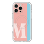 スリムプロテクションプレミアムケース with MagSafe［ オリジナル - initial color line - M pink ］