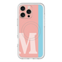 スリムプロテクションプレミアムケース with MagSafe［ オリジナル - initial color line - M pink ］