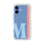 スリムプロテクションプレミアムケース with MagSafe［ オリジナル - initial color line - M blue ］