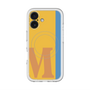 スリムプロテクションプレミアムケース with MagSafe［ オリジナル - initial color line - M orange ］