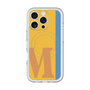 スリムプロテクションプレミアムケース with MagSafe［ オリジナル - initial color line - M orange ］