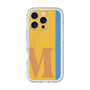 スリムプロテクションプレミアムケース with MagSafe［ オリジナル - initial color line - M orange ］