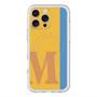 スリムプロテクションプレミアムケース with MagSafe［ オリジナル - initial color line - M orange ］