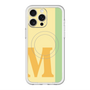 スリムプロテクションプレミアムケース with MagSafe［ オリジナル - initial color line - M yellow ］