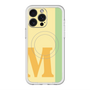 スリムプロテクションプレミアムケース with MagSafe［ オリジナル - initial color line - M yellow ］