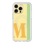 スリムプロテクションプレミアムケース with MagSafe［ オリジナル - initial color line - M yellow ］