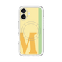 スリムプロテクションプレミアムケース with MagSafe［ オリジナル - initial color line - M yellow ］