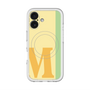 スリムプロテクションプレミアムケース with MagSafe［ オリジナル - initial color line - M yellow ］