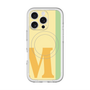 スリムプロテクションプレミアムケース with MagSafe［ オリジナル - initial color line - M yellow ］
