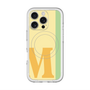 スリムプロテクションプレミアムケース with MagSafe［ オリジナル - initial color line - M yellow ］