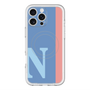 スリムプロテクションプレミアムケース with MagSafe［ オリジナル - initial color line - N blue ］