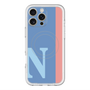 スリムプロテクションプレミアムケース with MagSafe［ オリジナル - initial color line - N blue ］