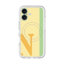 スリムプロテクションプレミアムケース with MagSafe［ オリジナル - initial color line - N yellow ］
